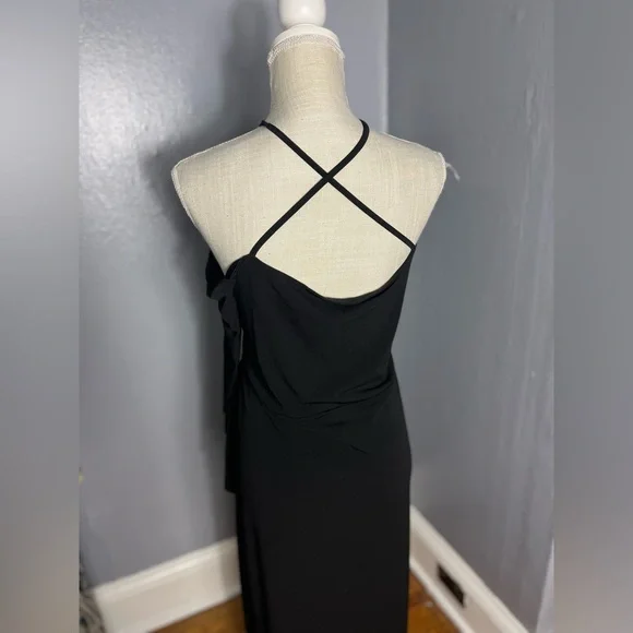 Eloquii Knit Cut-out Dress Black Plus 22W party LBD bikercore whimsigoth EUC fem - Picture 4 of 6